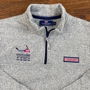 Vineyard Vines custom Nantucket 1/4 zip men’s